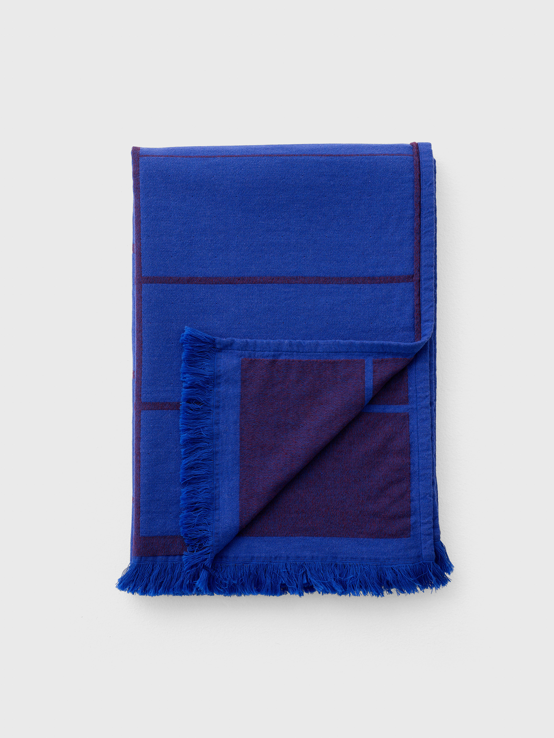 Untitled Decke AP10 Electric Blue 150x210 cm