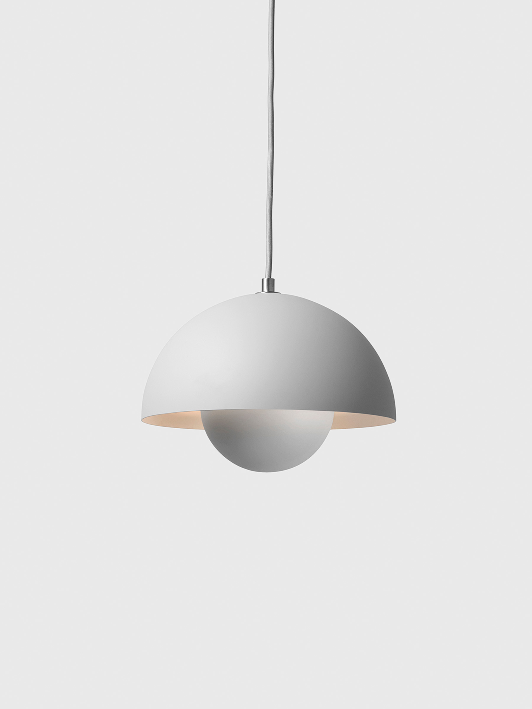 Flowerpot Hängeleuchte VP1 - Matt hellgrau