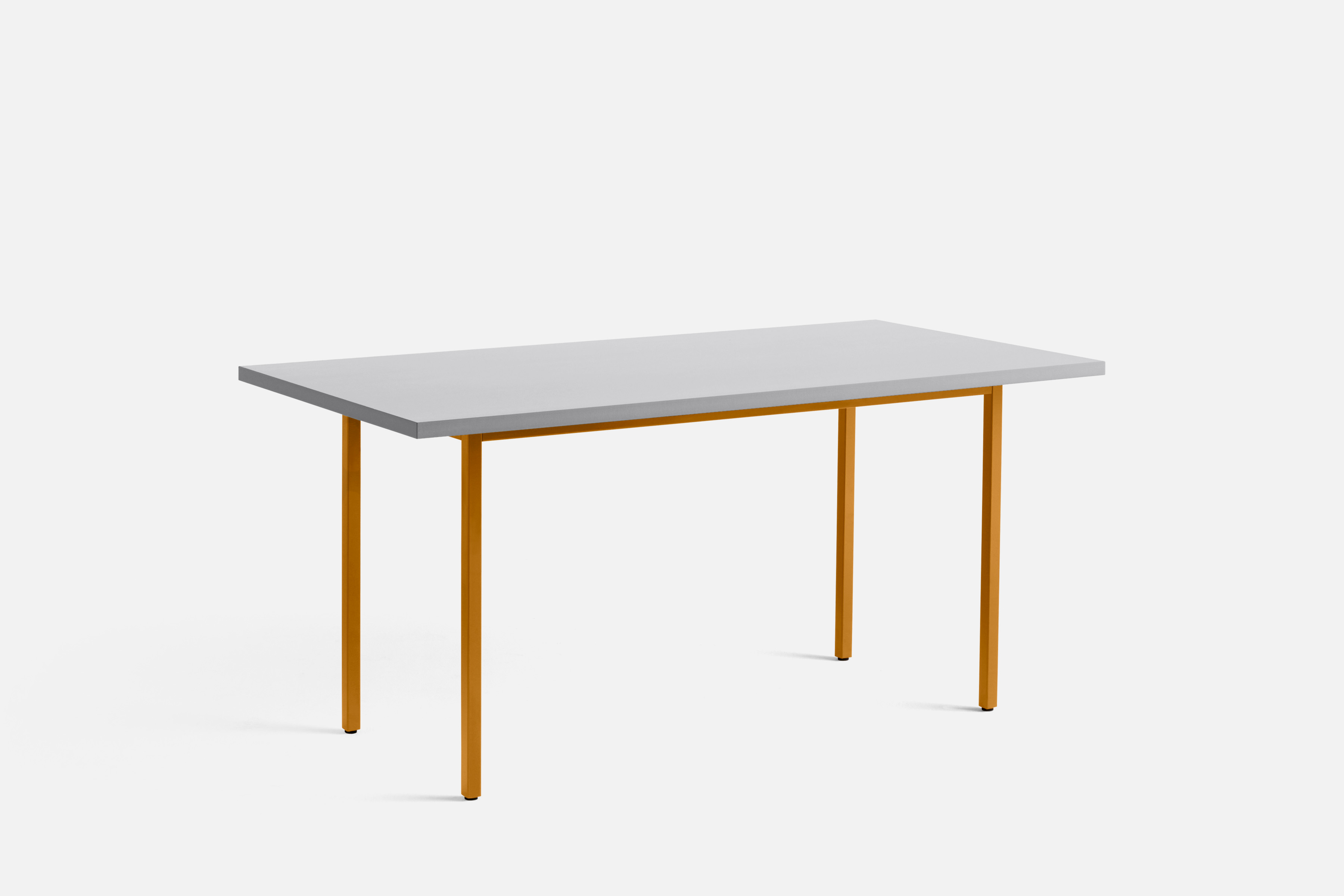 Two-Colour Tisch 160x82 cm - Ochre / Hellgrau