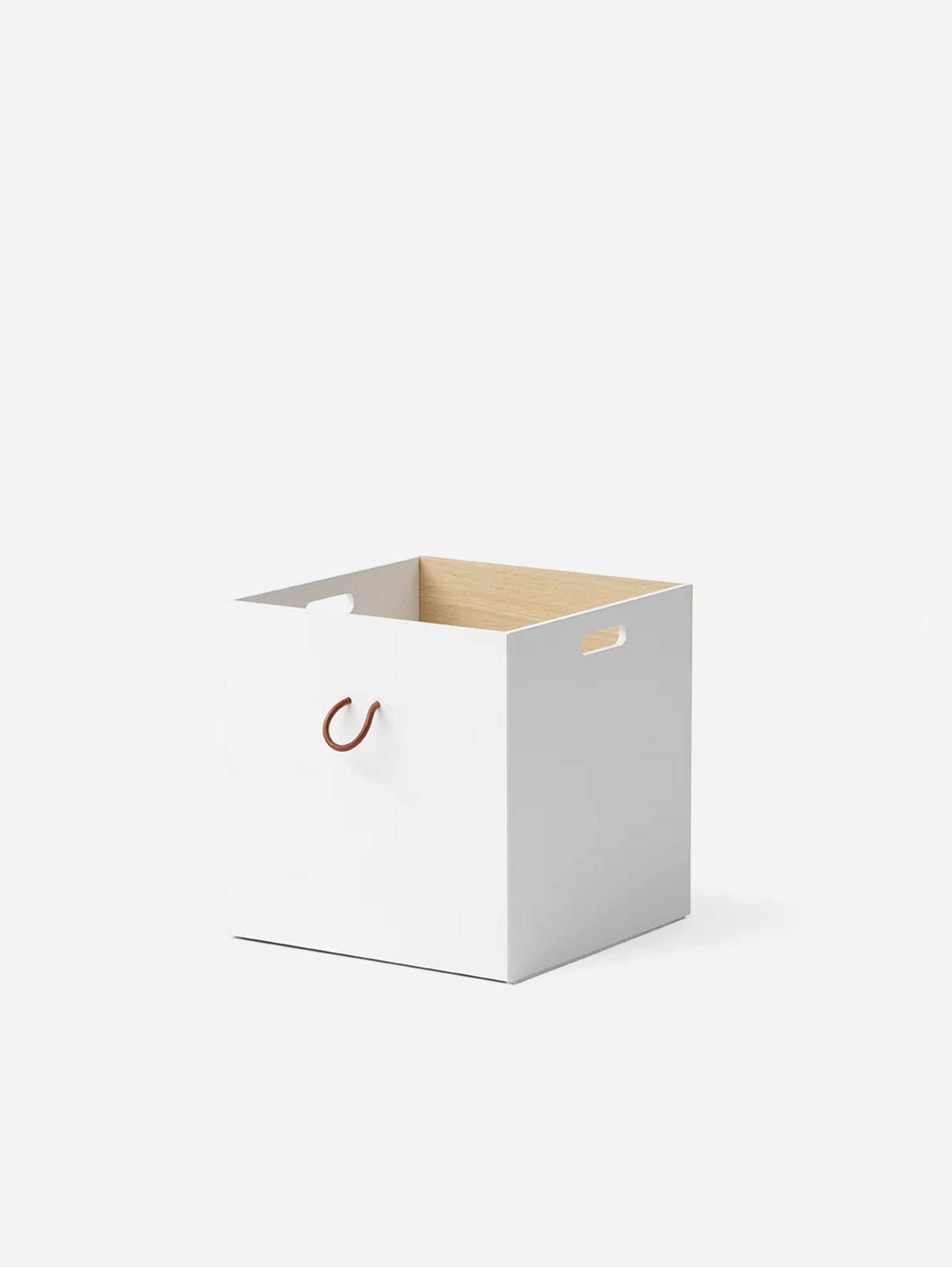 Wood Kisten weiß /Eiche, 3 Stück