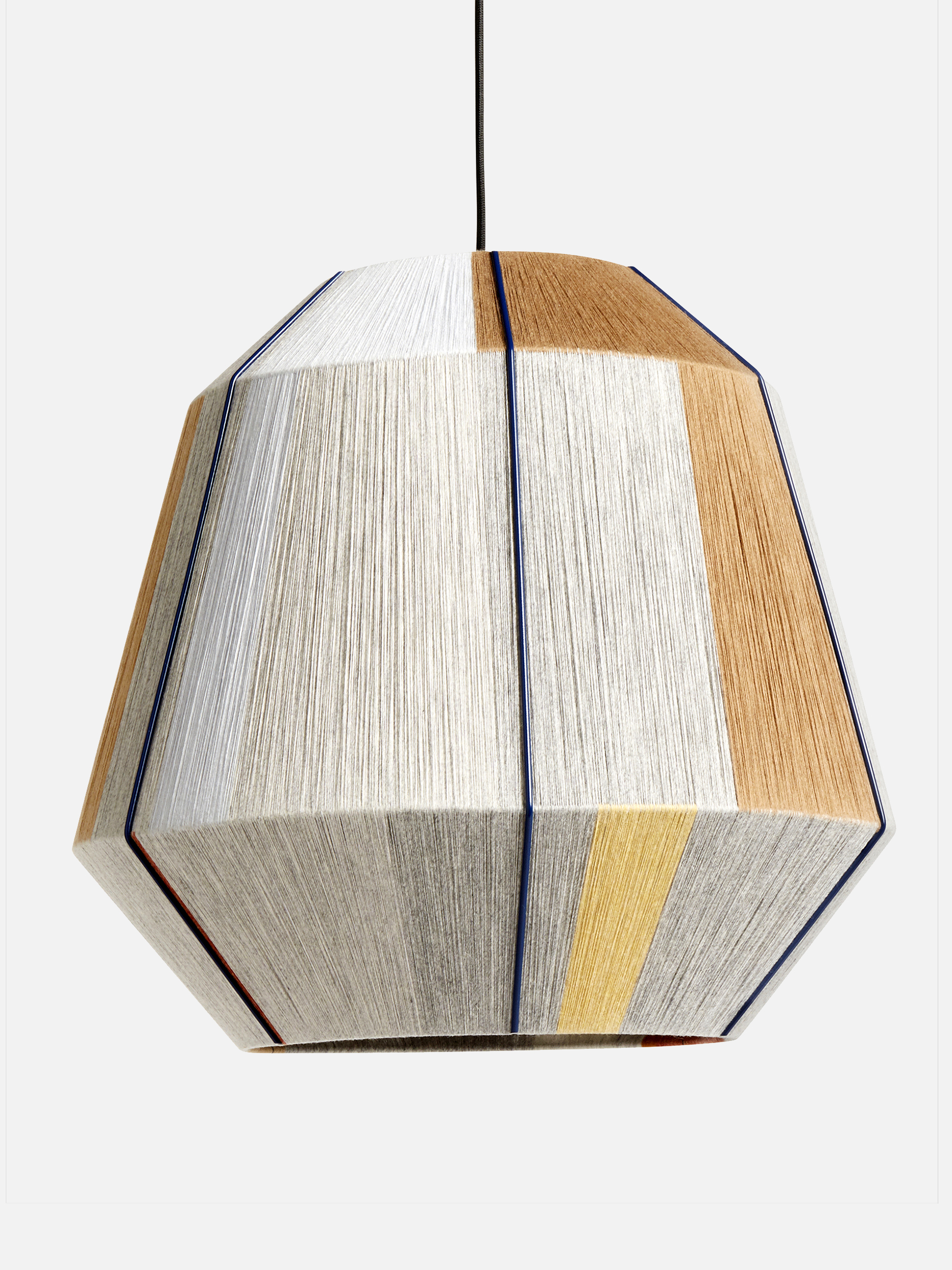 Bonbon Lampenschirm Ø50 Erdtöne