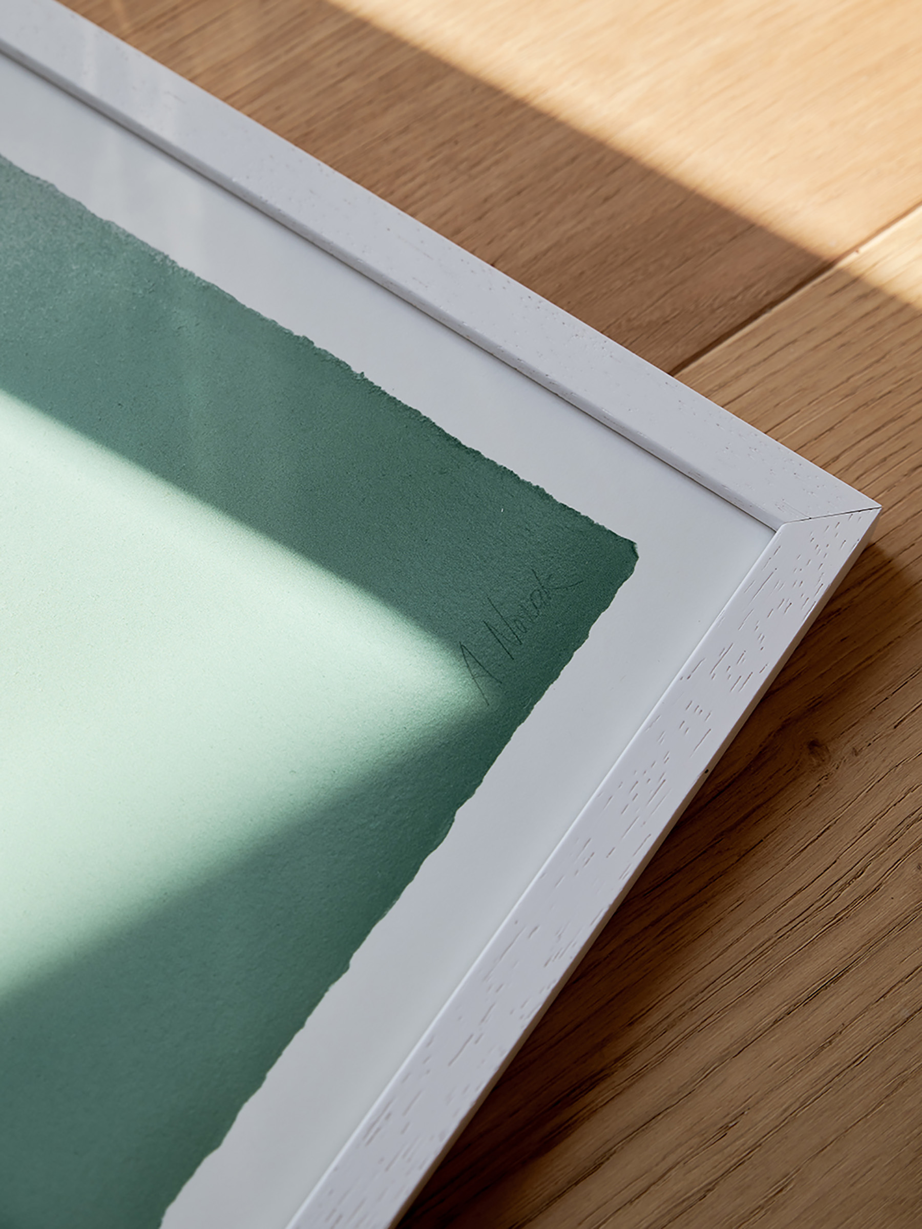 Anne Nowak Green Interstellar 40x50