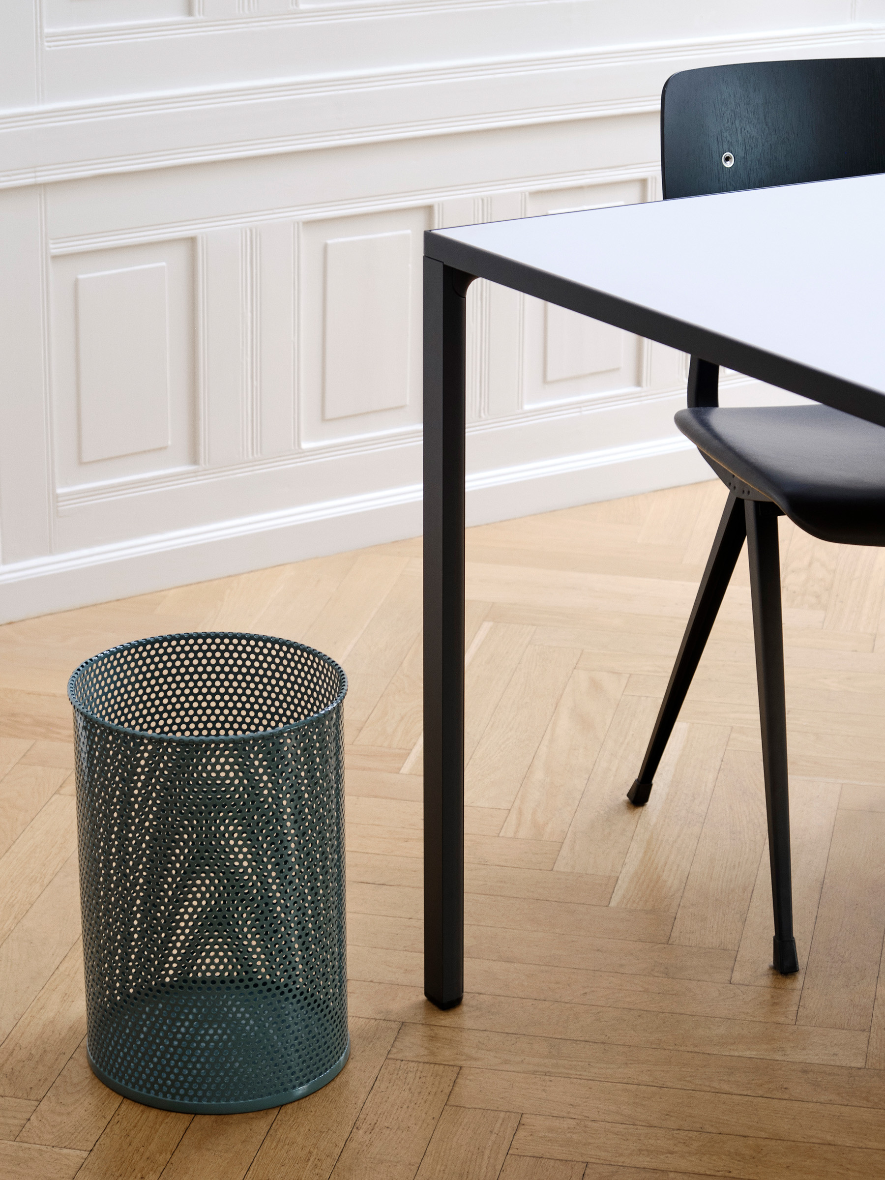 Perforated Bin Medium - Sage green