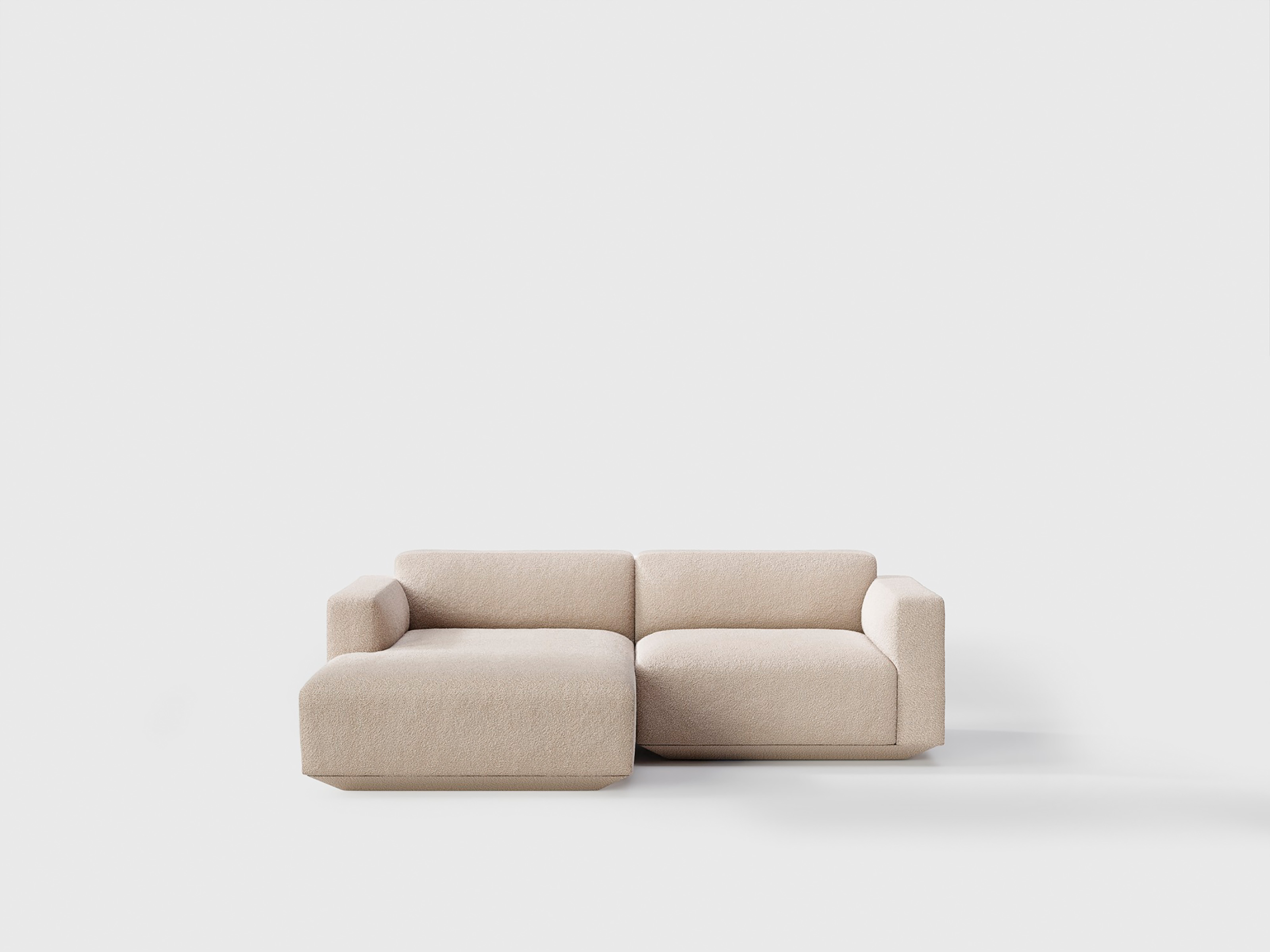 &Tradition Develius 2-Sitzer mit Chaiselongue links Conf. C Karakorum 003