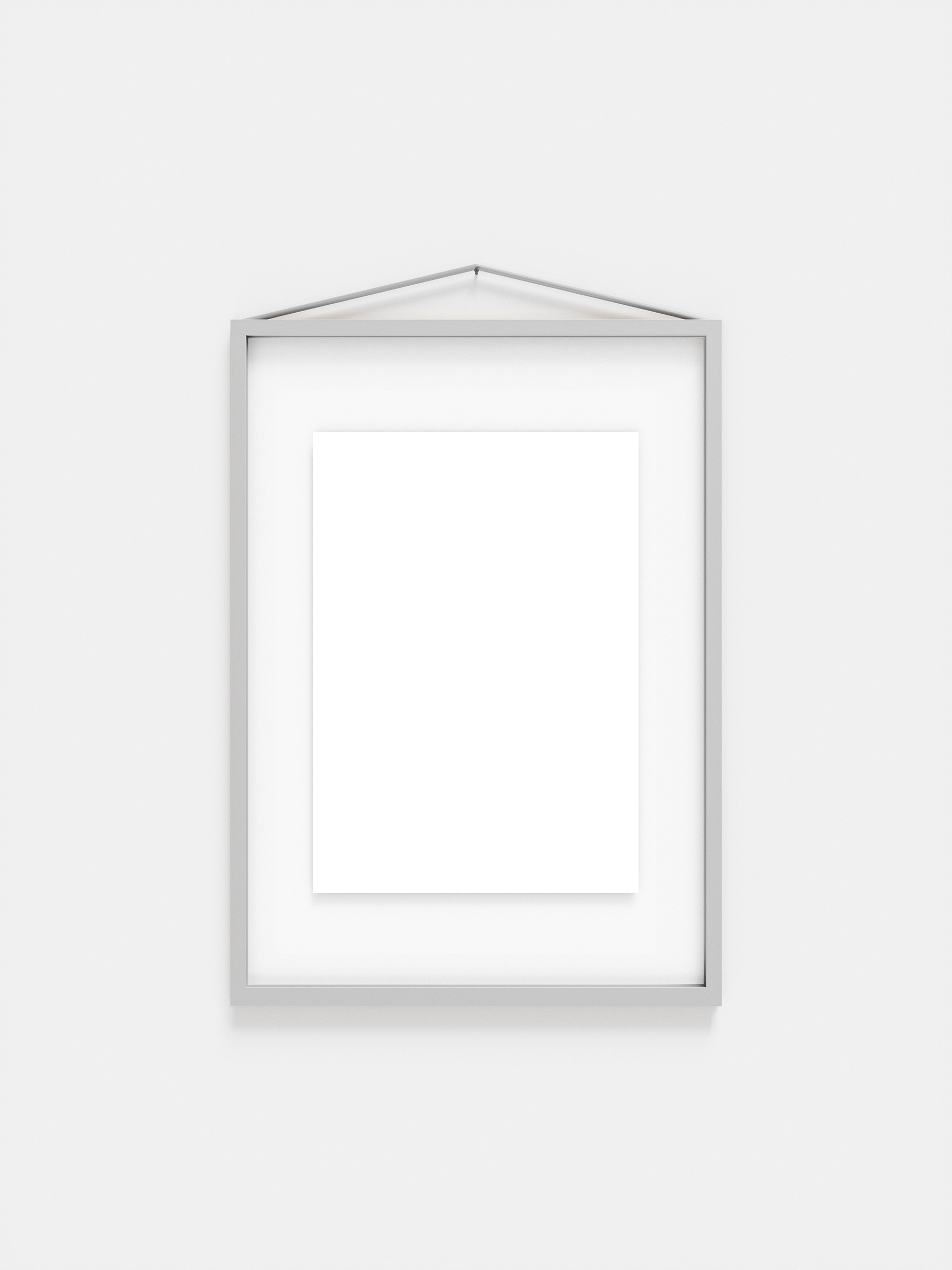 Rahmen Eiche A3 - Hellgrau