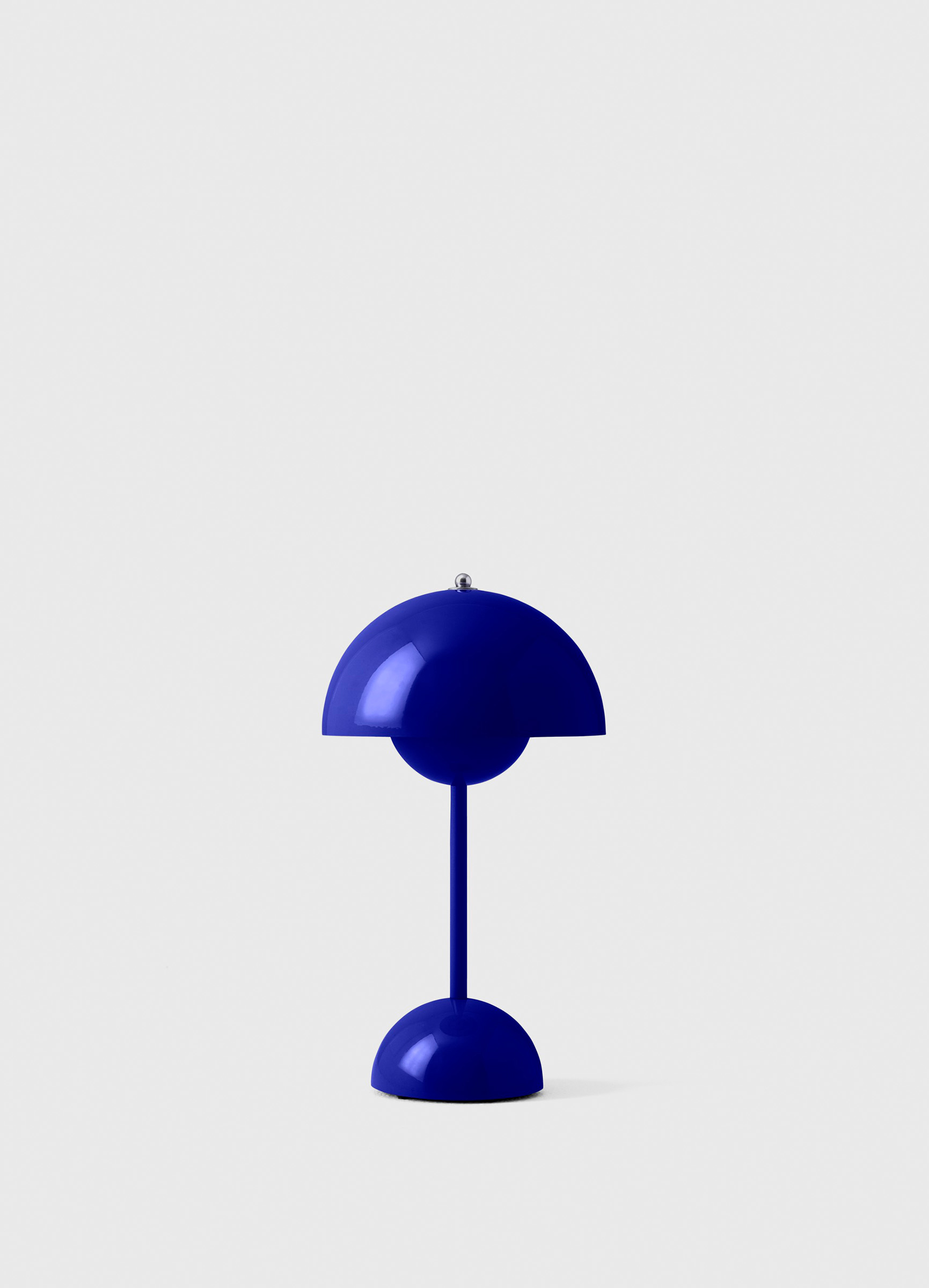 Flowerpot VP9 Portable Tischleuchte - Kobaltblau