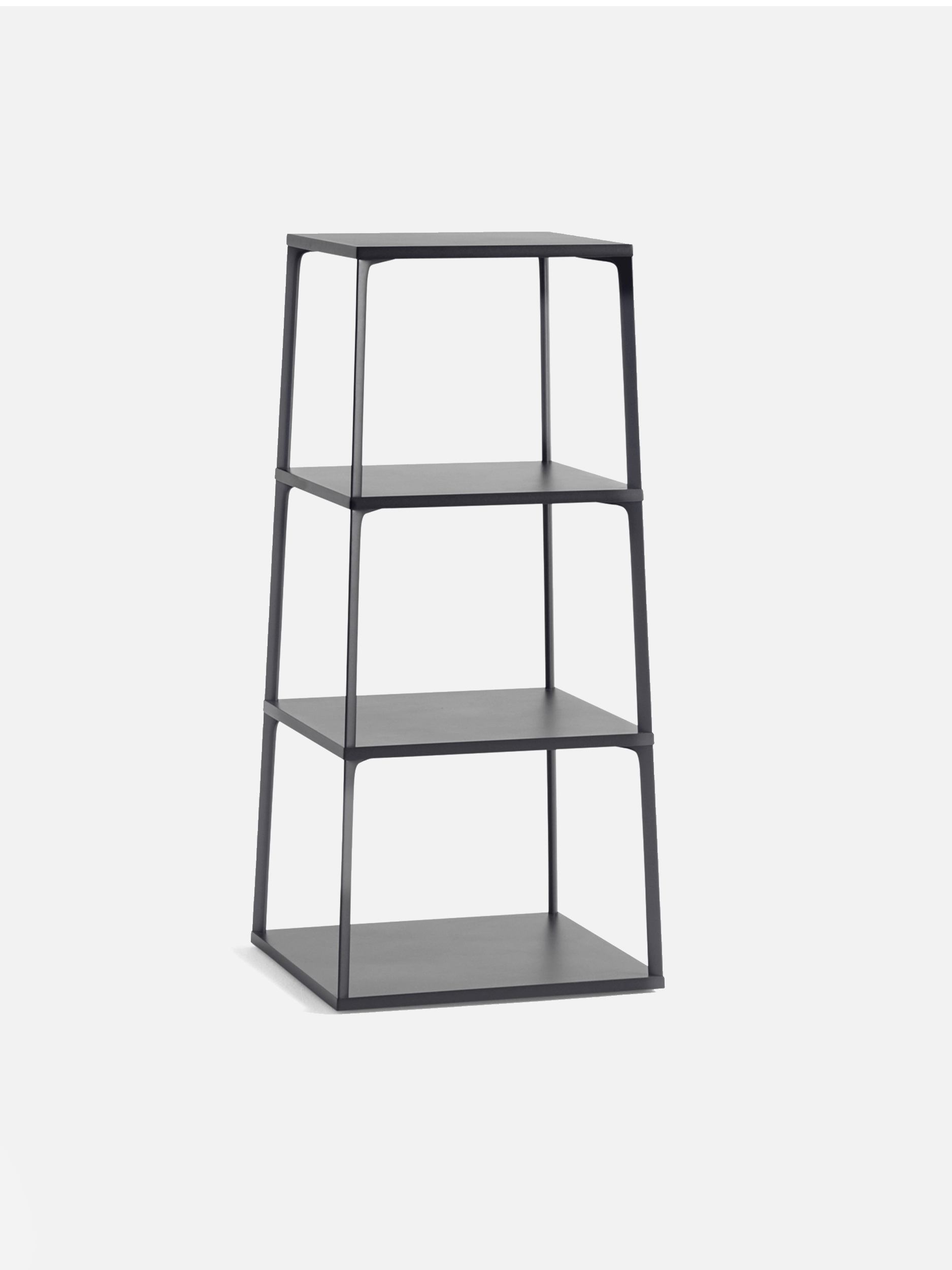 Eiffel Regal 4 Böden - Schwarz