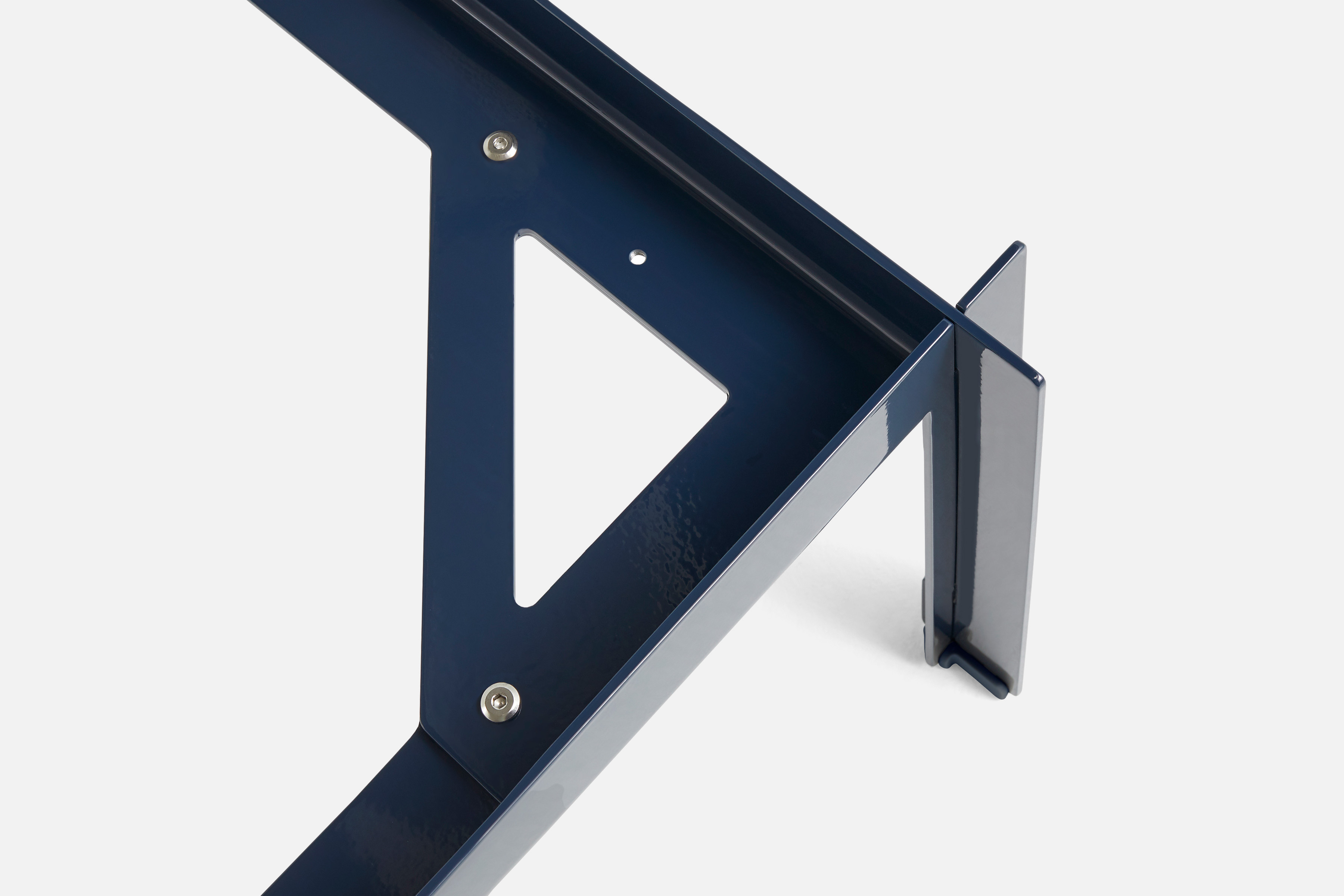 Connect Bett 180x200 mit Mittelstrebe Deep blue