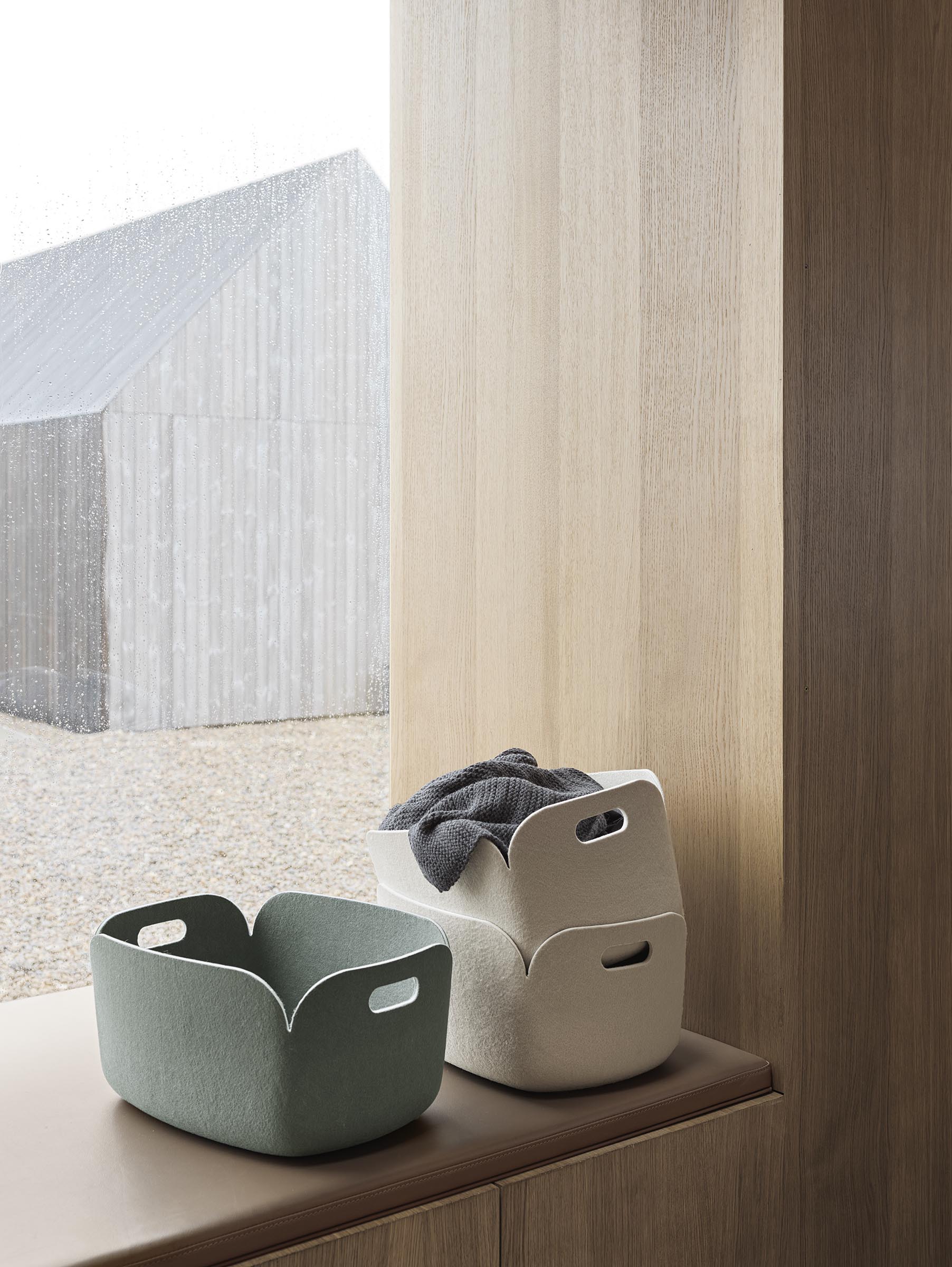 Restore Aufbewahrungskorb - Blaugrau