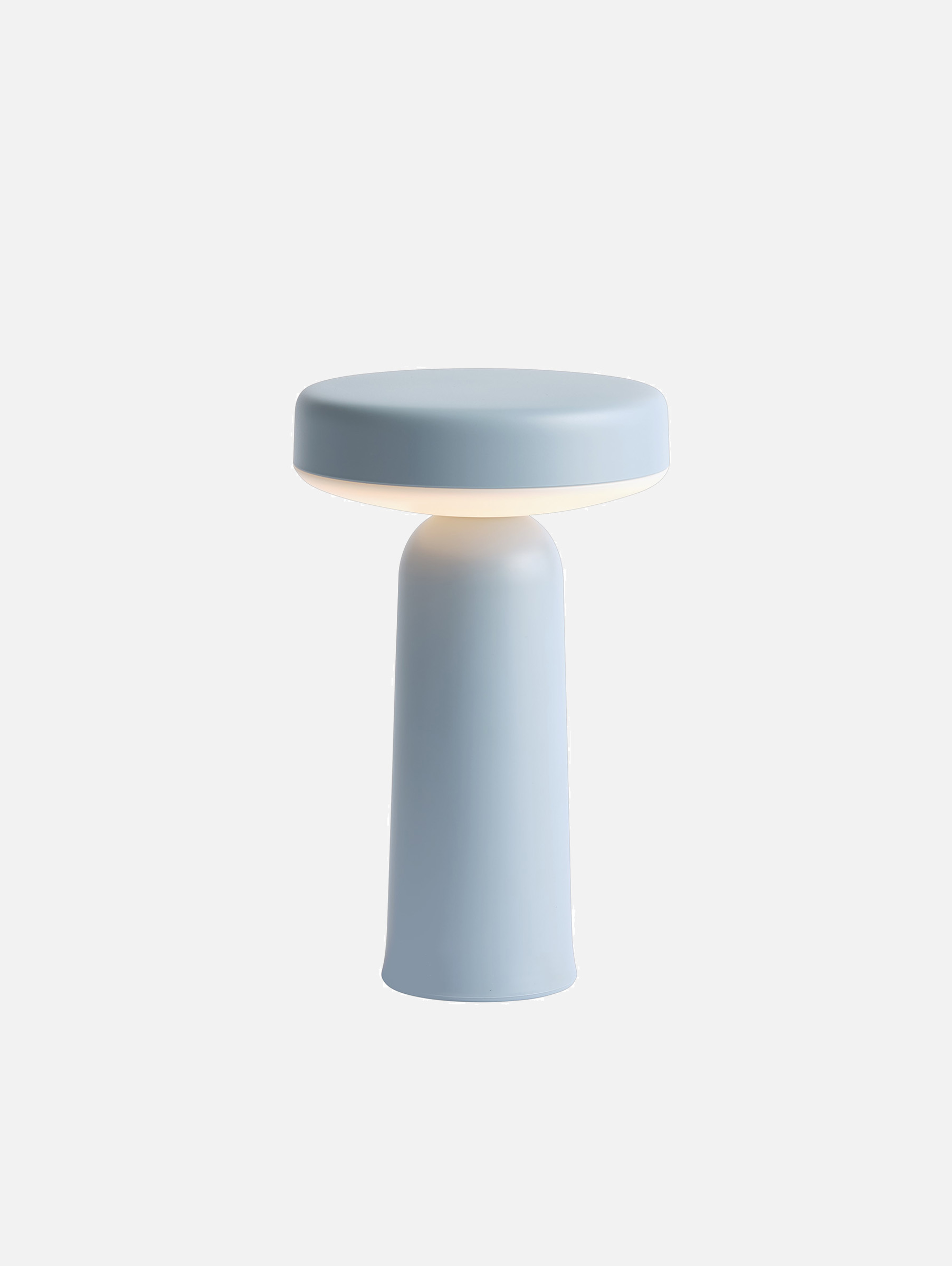 Ease tragbare Akku Tischleuchte - Hellblau