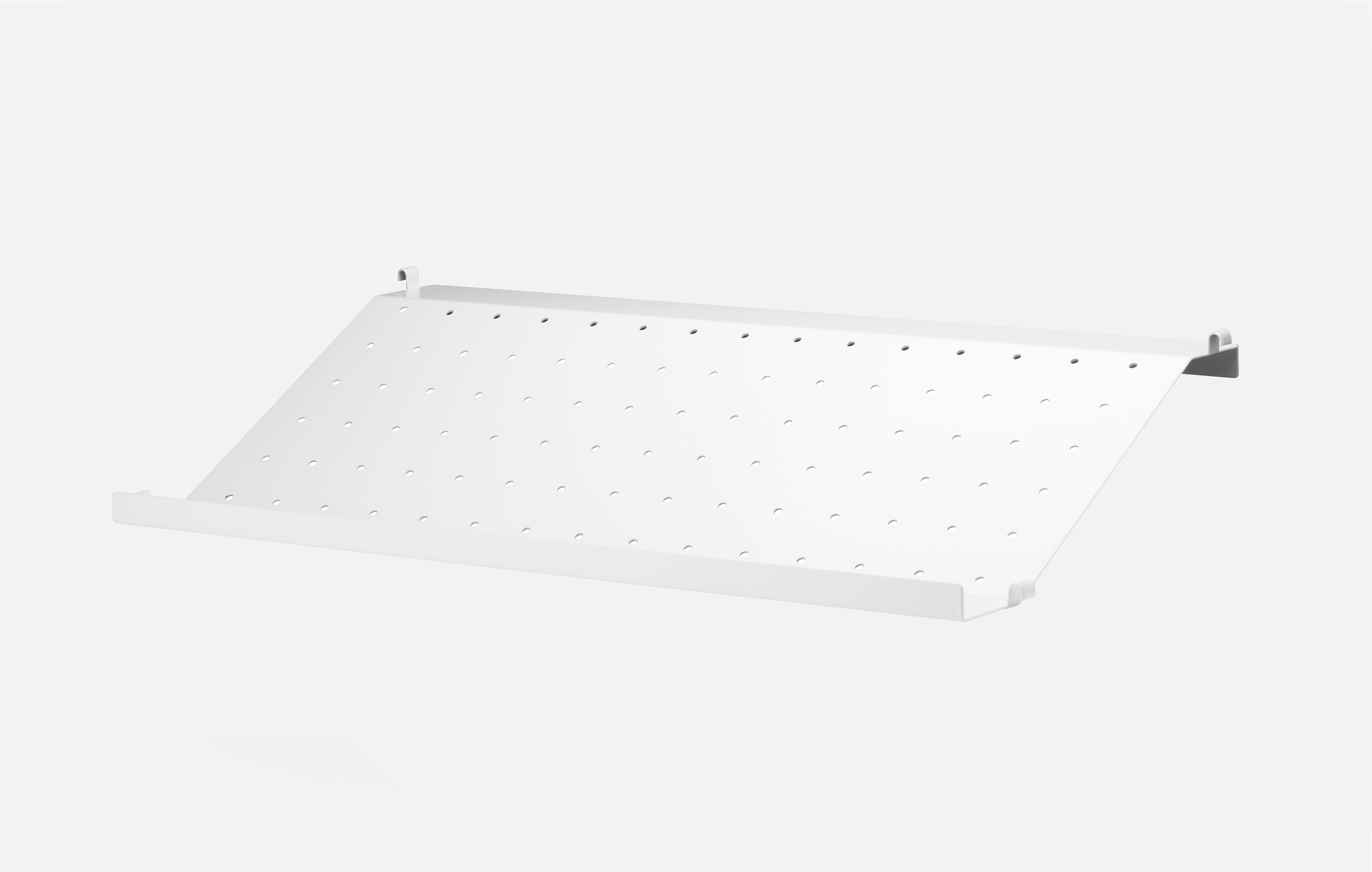 1er Shoe Shelf Metal 58/10/30 Weiß