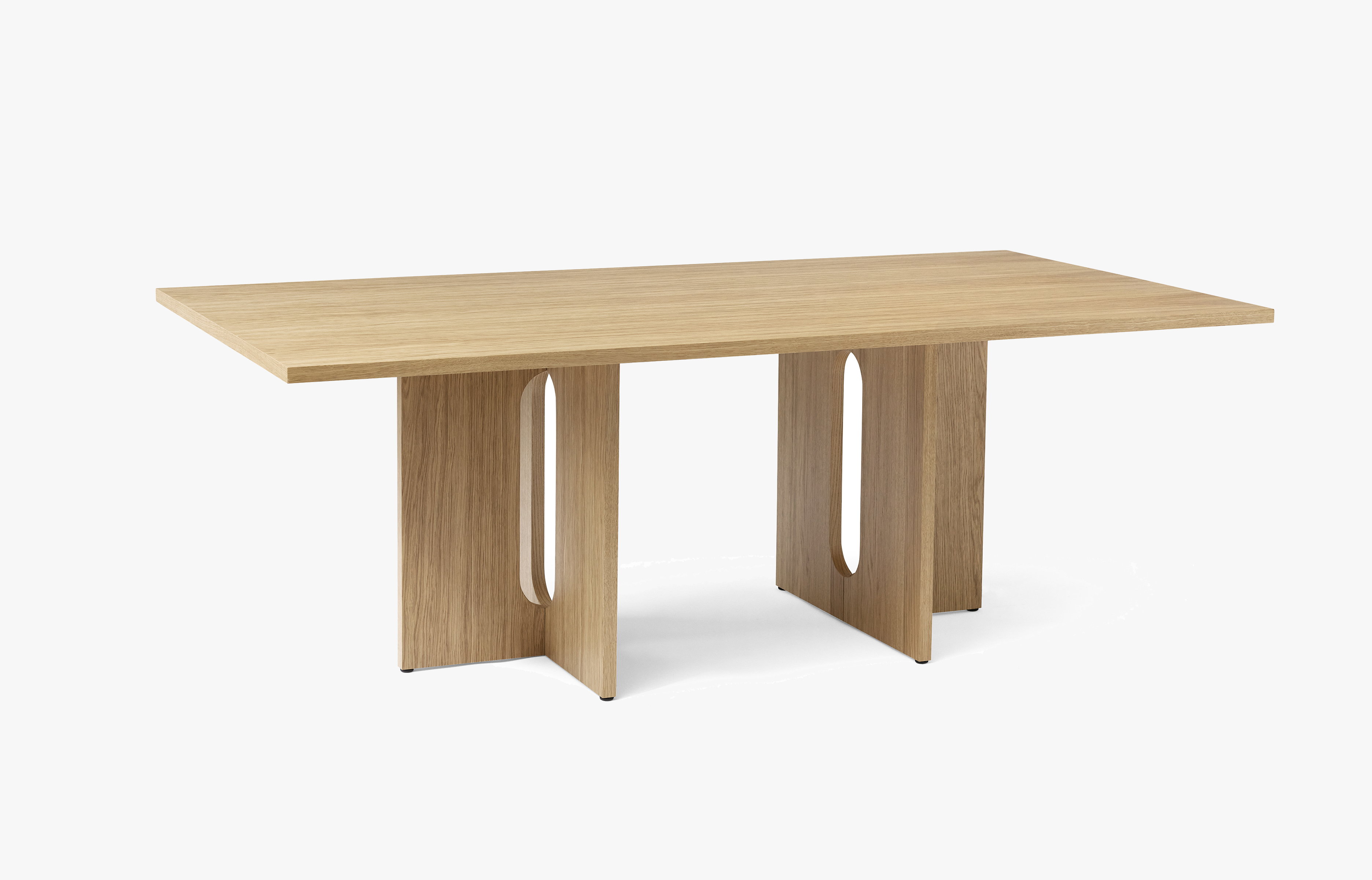 Androgyne Esstisch 210x109 cm Eiche natur