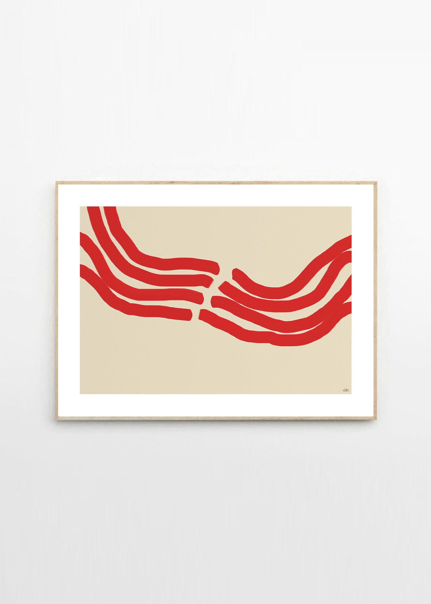 The Poster Club Alexandra Papadimouli Abstract no. 2 30x40