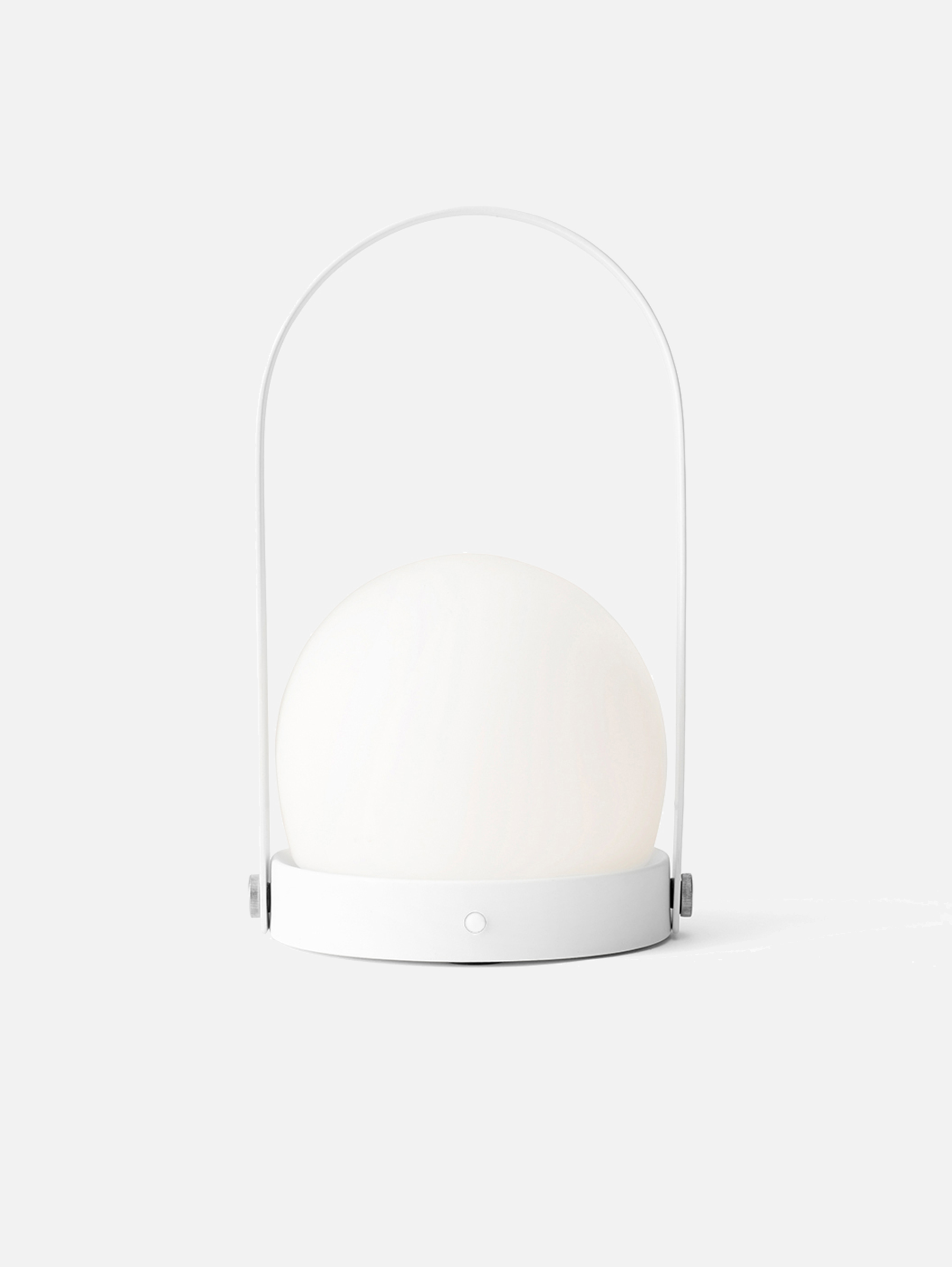Carrie Tragbare Akku Tischleuchte - Weiß