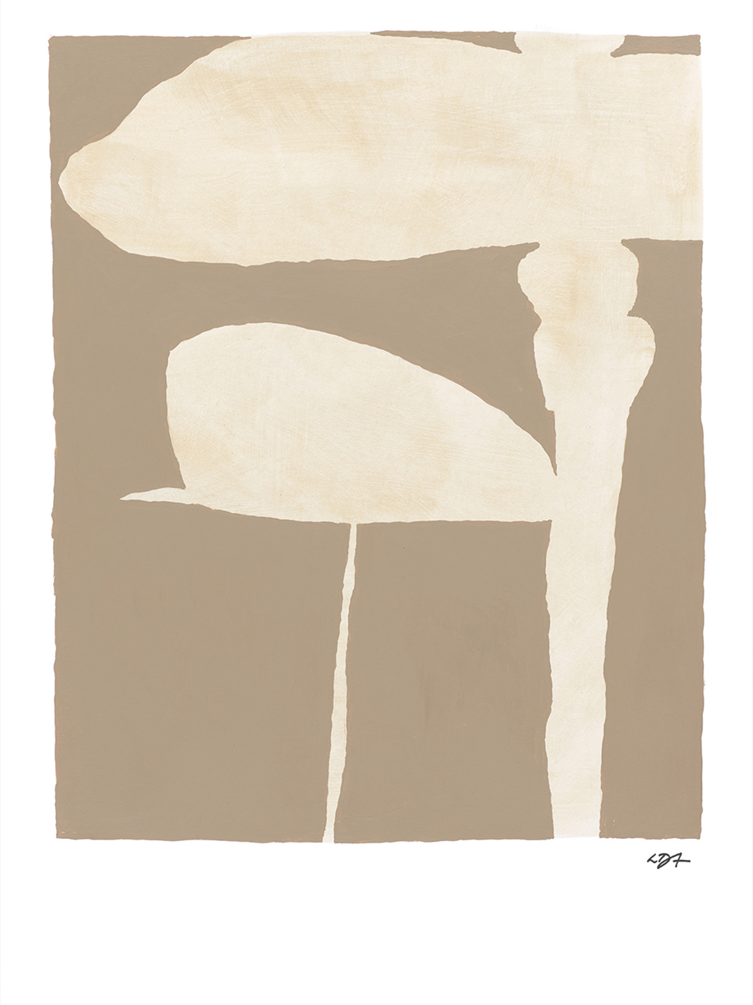 Leise Dich Abrahamsen The Clearing  50x70