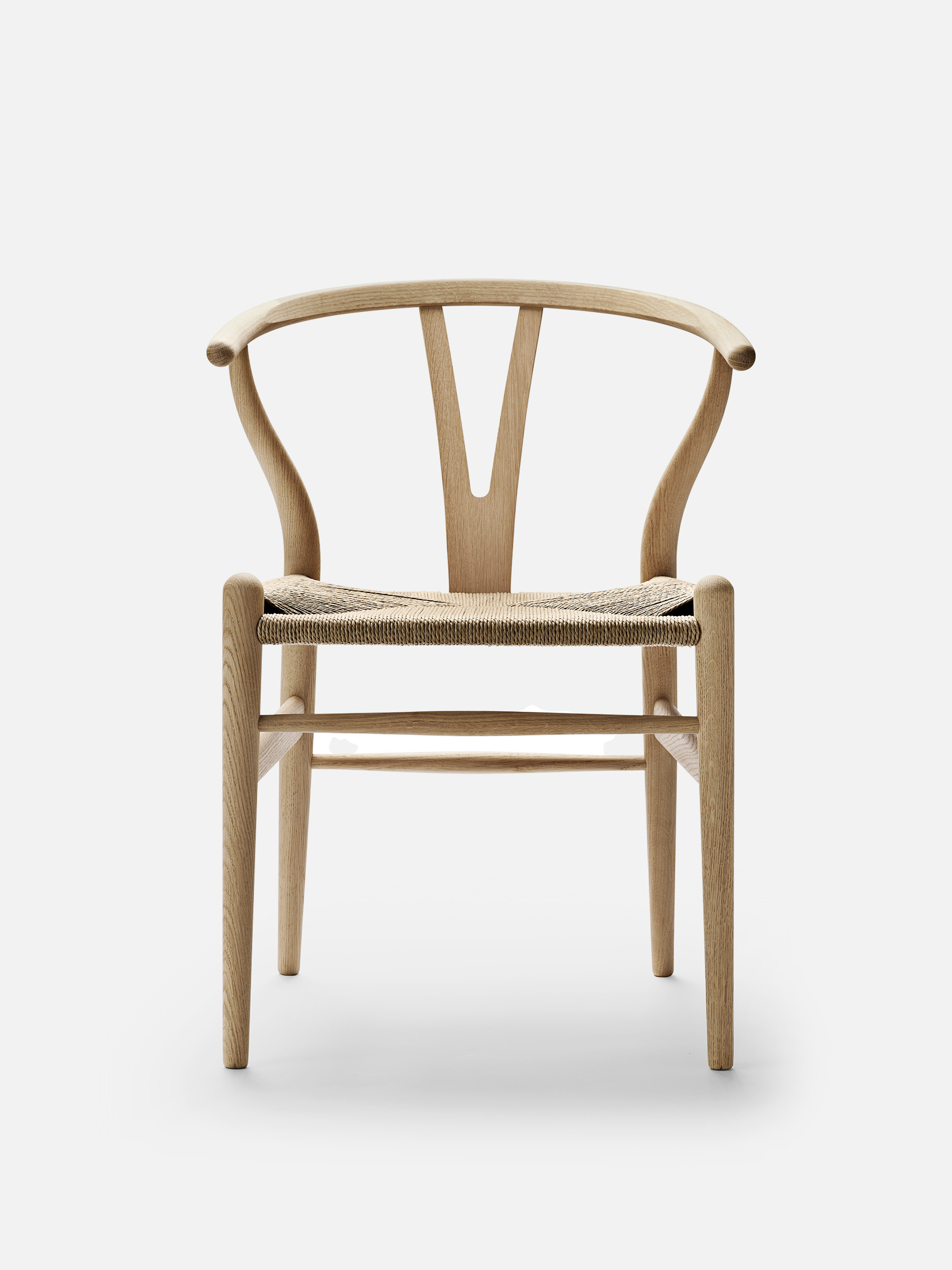 CH24 Wishbone Stuhl - Eiche geseift