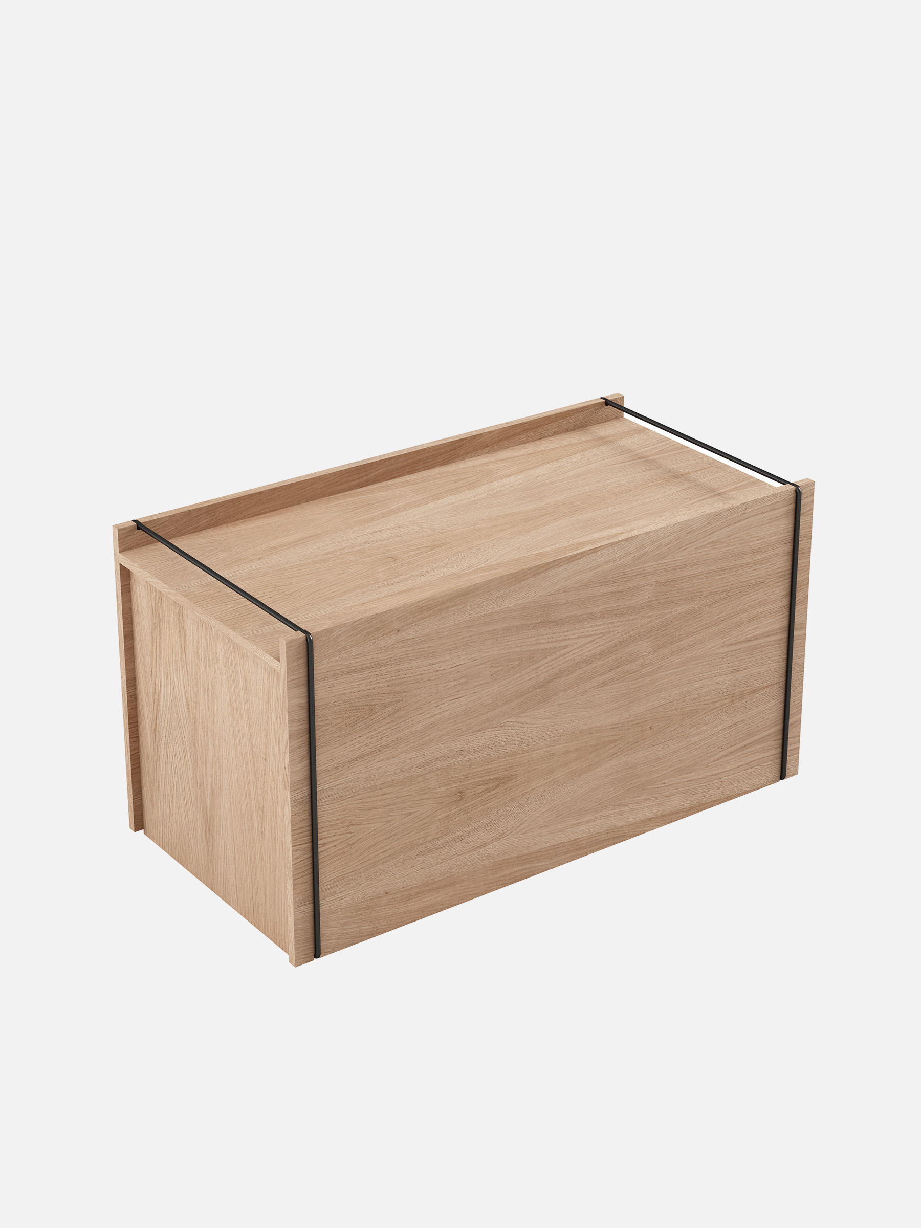 Lid, Storage Box, Oak