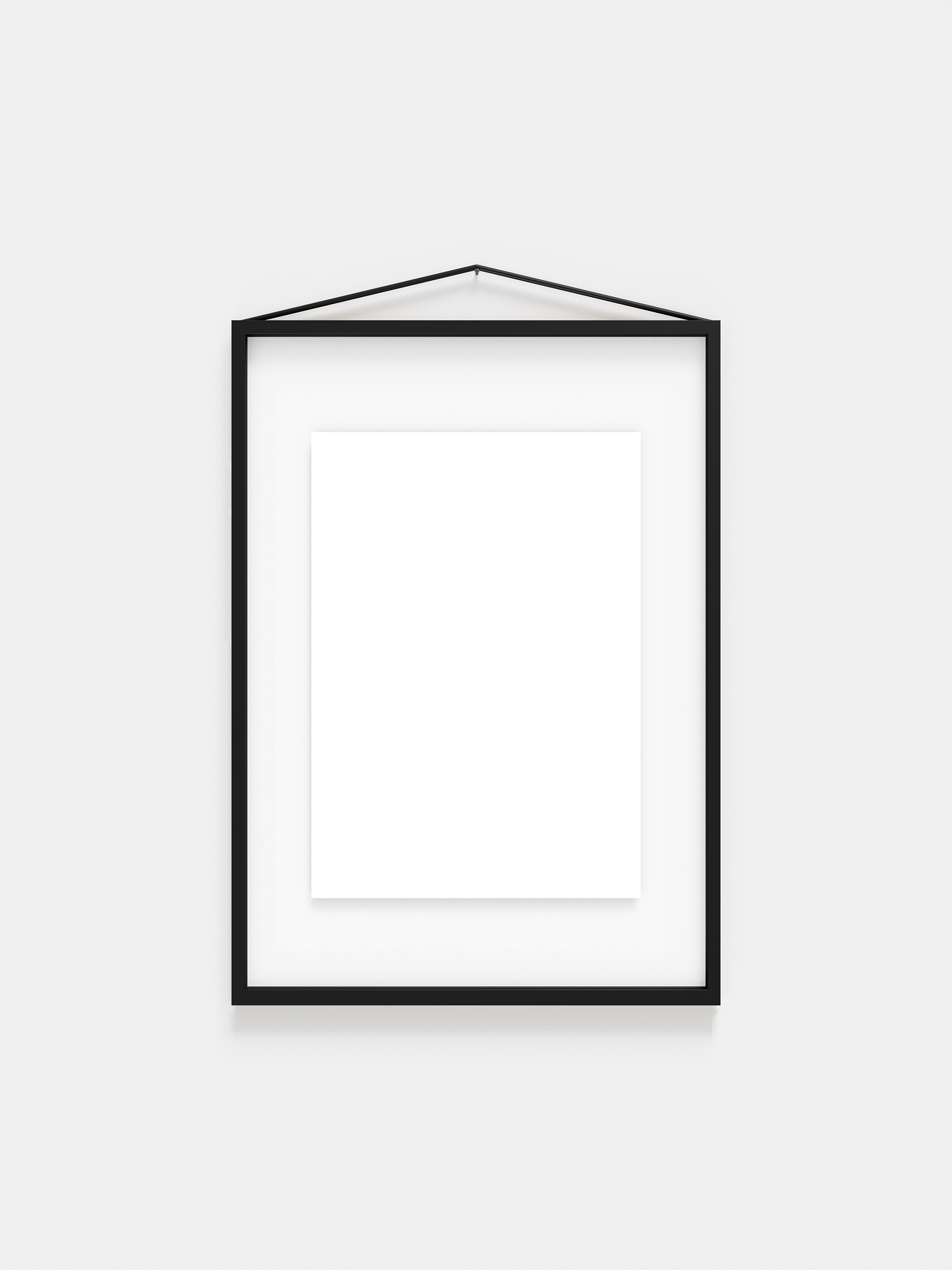 Rahmen Aluminium A3 - Schwarz