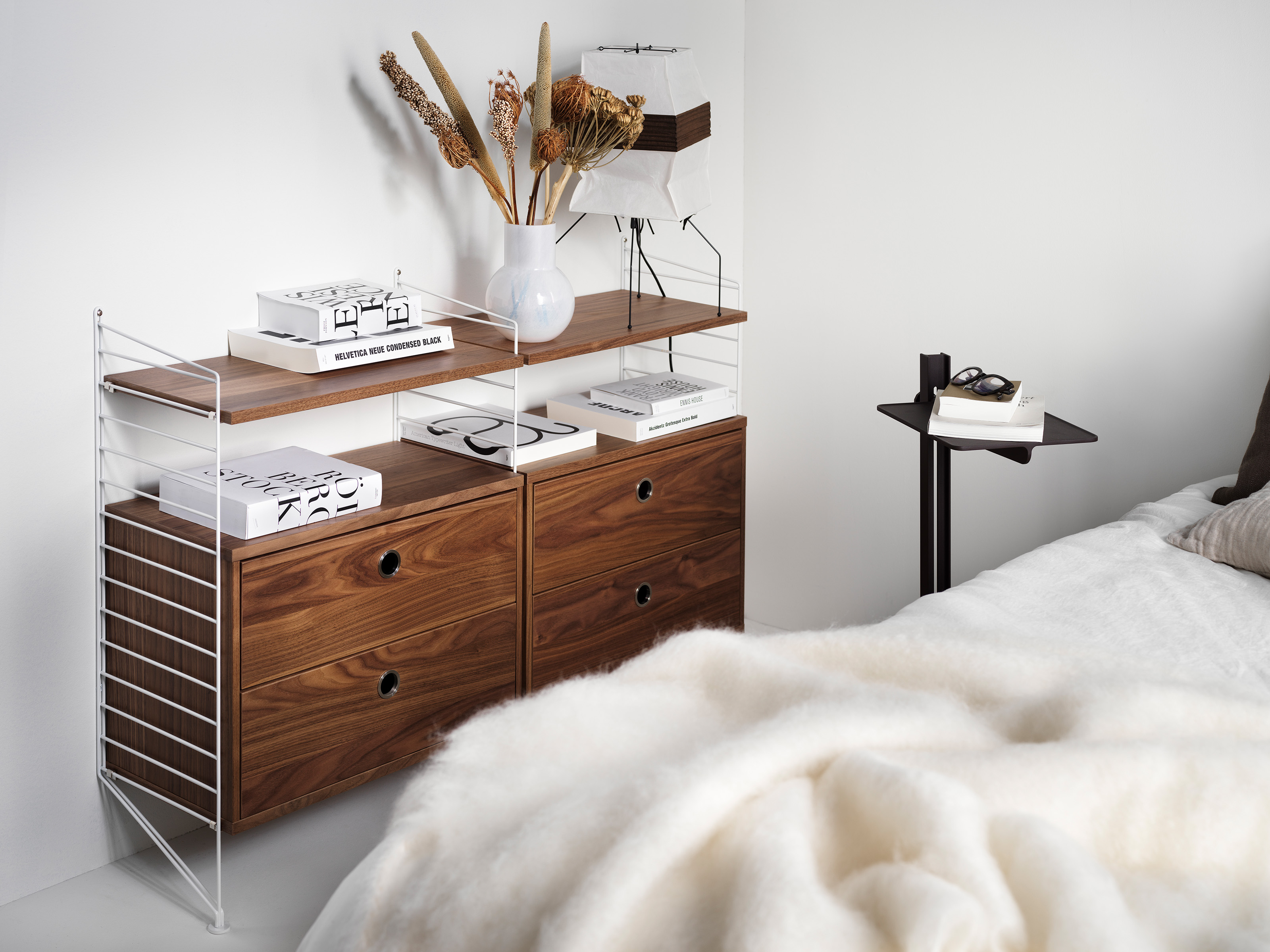 3er Regalböden 58/2/30 Walnuss