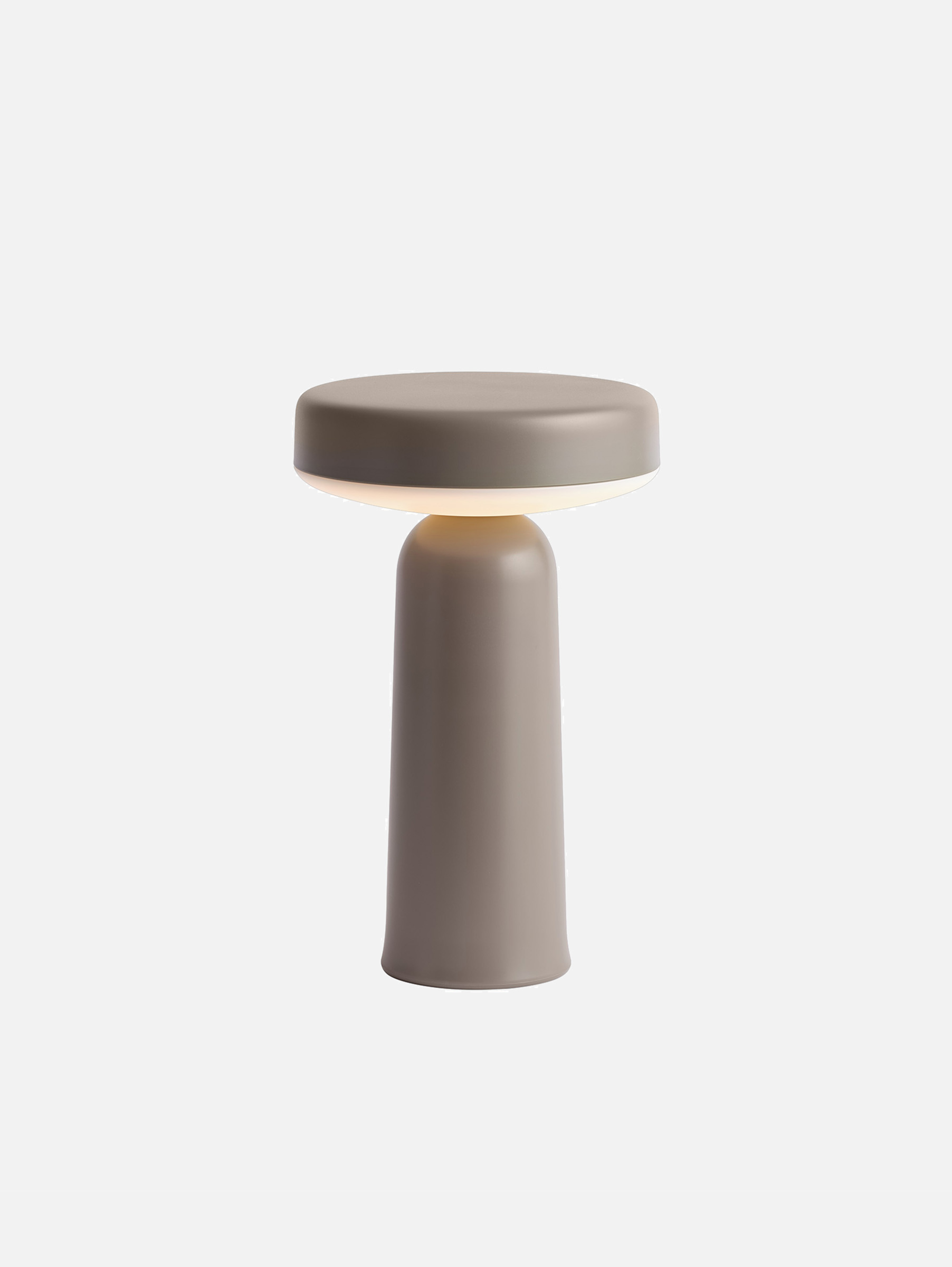 Ease tragbare Akku Tischleuchte - Taupe